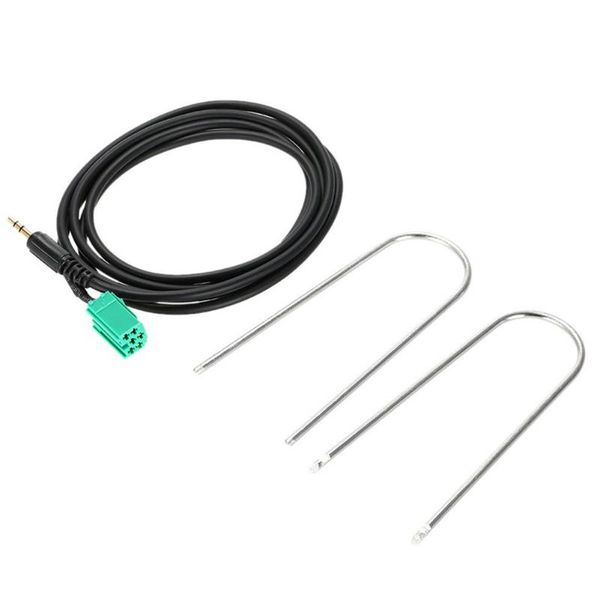 

3.5mm jack electronics aux cable set accessories car audio auto parts release keys mp3 smart phone socket for 2005-2011