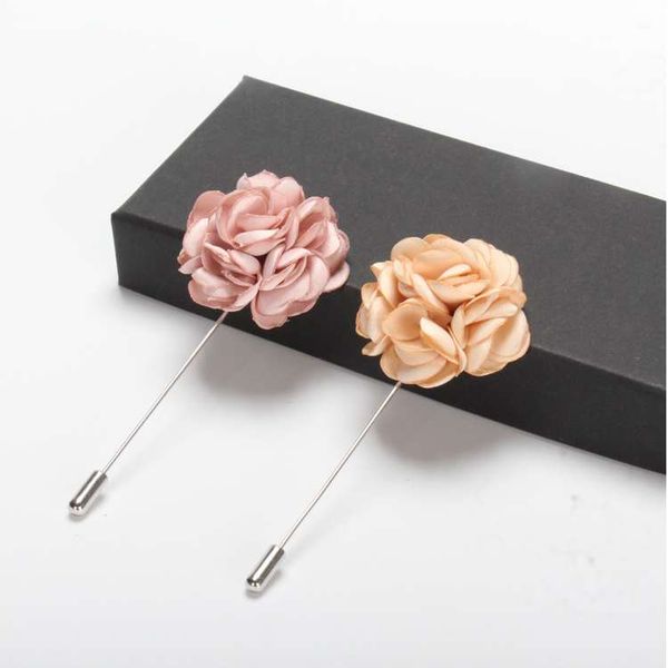 

flower brooch men women brooch pins iced zircon fashion jewelry pins brooches for men new, Gray