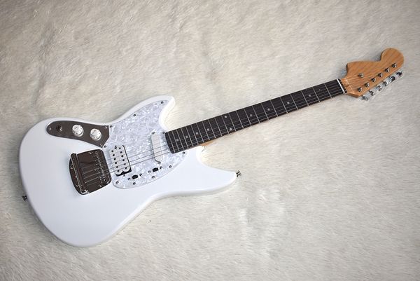 

Фабрика Custom White Левша Электрогитара с Chrome Hardware, Белый Pearl Pickguard, SH Pickups, Высокое Каче