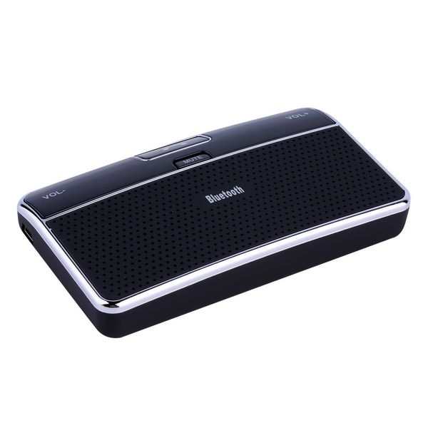 

universal bluetooth 4.0 edr in-car speakerphone sun visor clip mobile phone handscar kit music receiver car charger