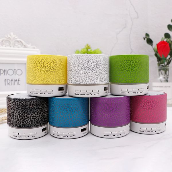 

led portable a9 mini bluetooth speakers wireless smart hands speaker mp3 audio music player support sd card loudspeakers with box