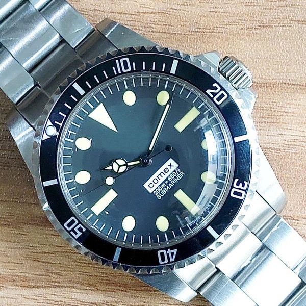 

Luxury Wristwatch Vintage Asia Movement Automatic Mechanical Movement Stainless Steel Fashion Brand Men's Watch Wristwatch