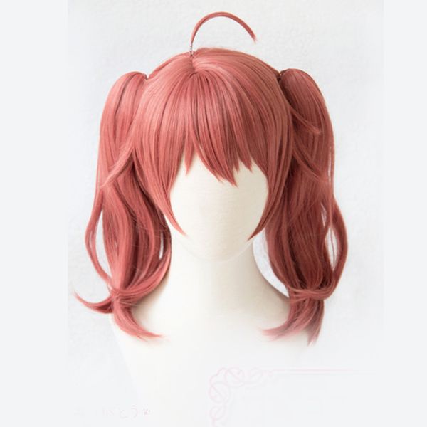 

dropshipping anime darling in the franxx miku 390 cosplay pink long curly girls hair male anti-wrinkle synthetic wigs for women, Silver