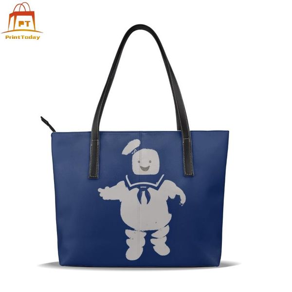 

охотники за привидениями детская сумочка mr. stay puft marshmallow man top-handle сумки высокое качество трендовая кожаная сумка женские сум