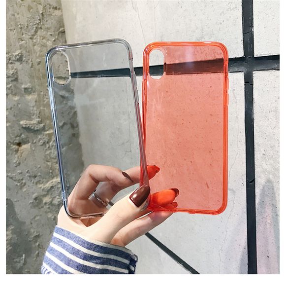 

b26 consise style transparent case for iphone xs max soft ultra thin