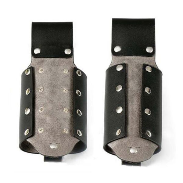 

pu leather fanny pouch hanging bags outdoor mountaineering beer waist packs pocket belt beer bottle cover waist pack bag for men
