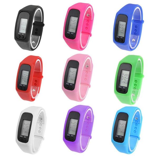 

lcd display waterproof smart wristband pedometer fitness bracelet