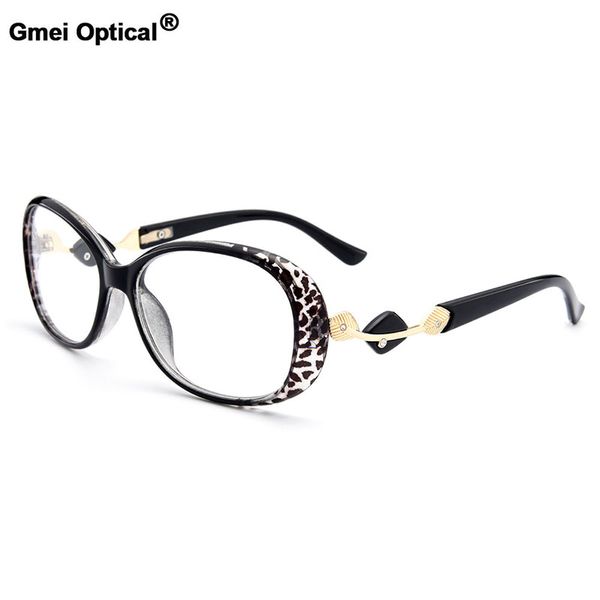 

gmei optical stylish urltra-light tr90 full rim women optical eyeglasses frames female plastic myopia presbyopia eyewears m1481, Black