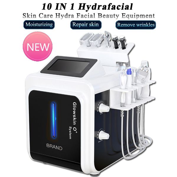 

high frequency 10 in 1 hydra dermabrasion aqua water peel facial hydro beauty machine microdermabrasion bio rf face lifting skin scrubber