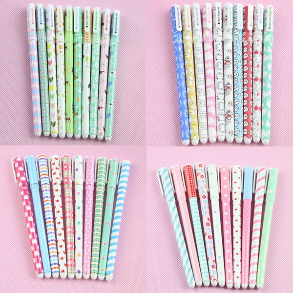 

color pen gel pens pen boligrafos kawaii canetas cute korean stationery