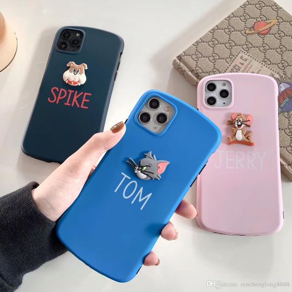 

2020 mobile phone case for dogs and cats and mice + iphone 7 8 plus x xr xs 11pro max perfect protection for mobile phones