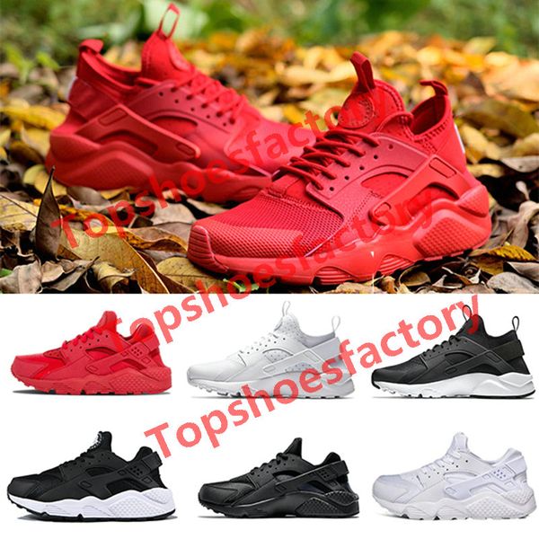 

huarache 4.0 running shoes for men women triple black white red huaraches 1.0 fashion platform sports sneakers mens trainers 36-452020 huara