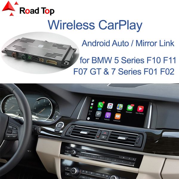 

бепѬоводной carplay инеѬей дл bmw 5 series 7 авомобилей f10 f11 f07 gt f01 f02 f03 f04 2009-2016, android