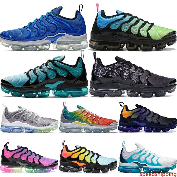 

plus tn mens running shoes game royal racer blue be true triple black white usa men women sport trainers shoes us 5.5-11