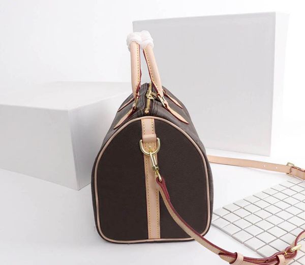 

m41113 sale m41112 bag 25 bags 35 cm fashion 30 30cm bag pillow totes crossbody lady handbags m41111 new speedy women 25cm shoulder lauk, Red;black