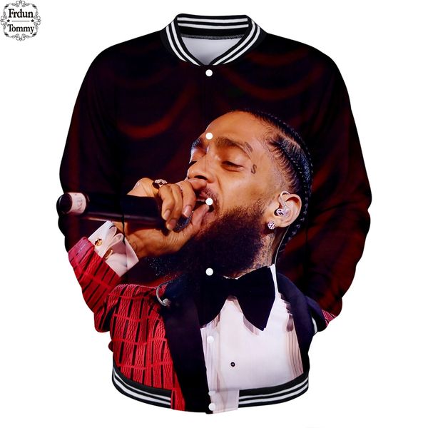 

frdun nipsey hussle 3d jacket men american popular winter jacket men 2019 3d new style fashion casual clothes 4xl, Black;brown