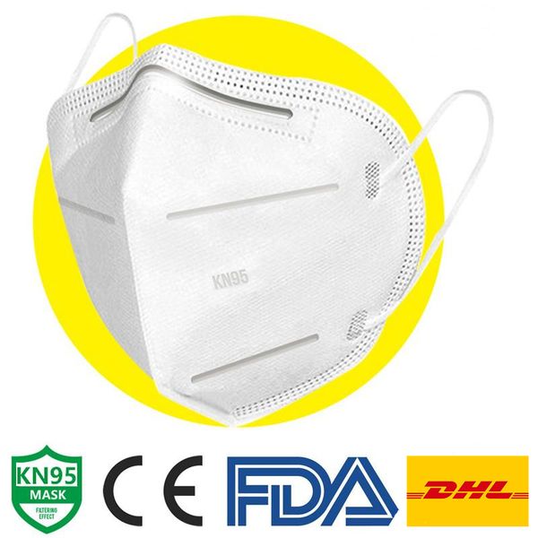 

dhl fast shipping fda approved kn95 face mask mascherine maschera maske mÃ¡scara masque protect health disposable face mask wholesale