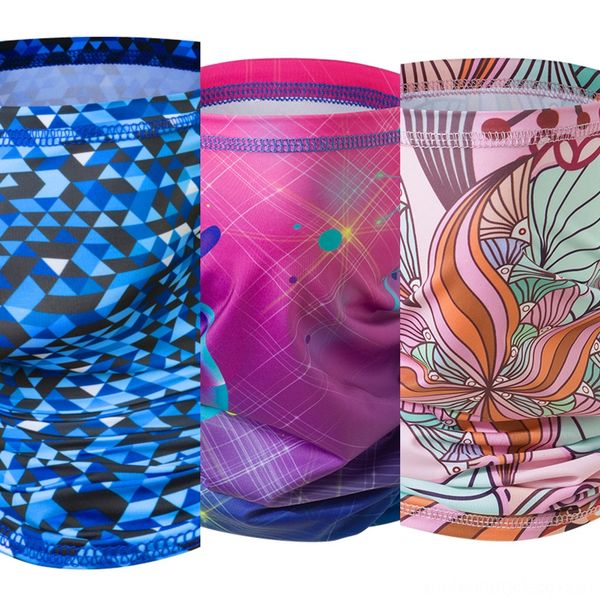 

kyuqo shipping scarf new half face mask mask headscarf bike motorcycle 2020 scarf neck scarf cycling role-playing ski biker headband, Black