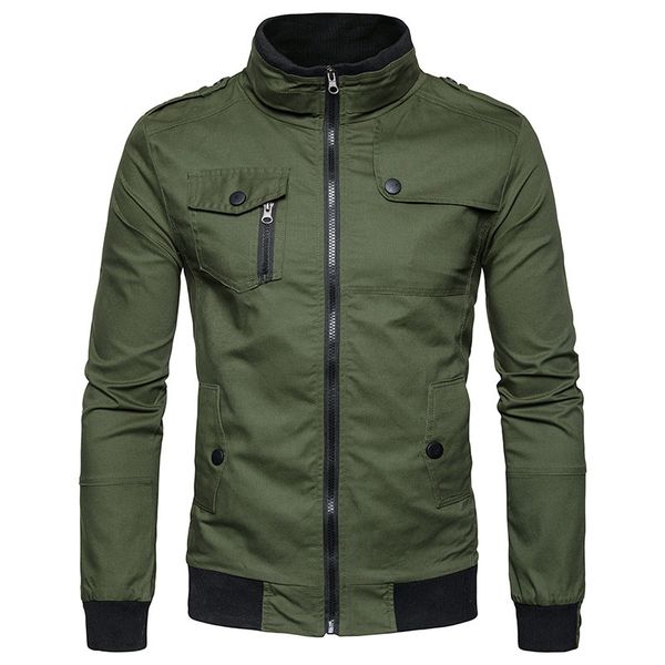 

мужские пальто и куртка бомбардировщика куртка весной и осень пальто slim fit мужская ветровка куртки вскользь верхняя одежда большого разме, Black;brown