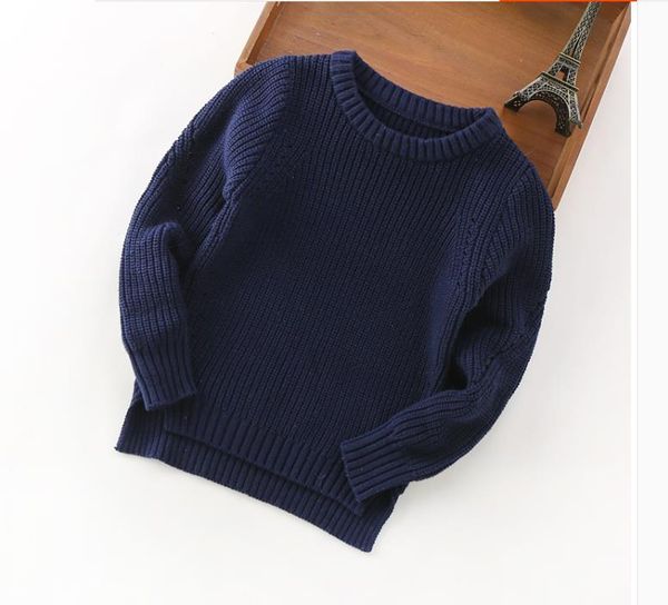 

simple sweater for children, Blue