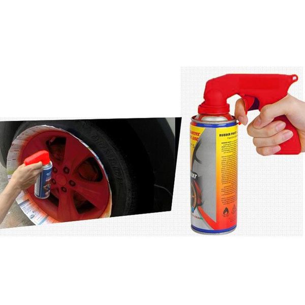 

aerosol spray gun handle full grip trigger locking collar car maintenance tool