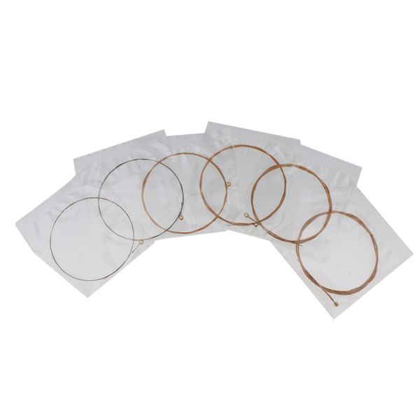 

1 set acoustic guitar strings set for wooden folk guitar parts