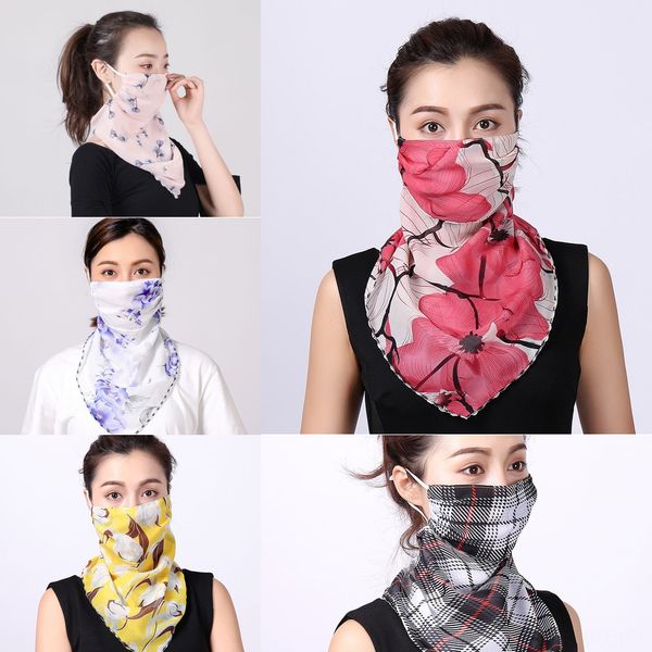 

yzlwa outdoor hiking scarf bandana uv protection bandana hiking fishing neck scarf magic face mask cycling head wrap windproof, Black