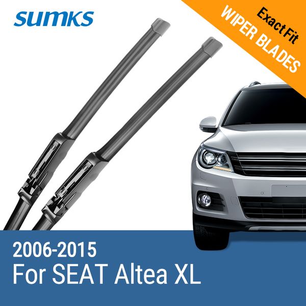 

sumks стеклоочистители для seat altea xl 26 "26" fit лапка arms 2007 2008 2006 2009 2010 2011 2012 2013 2014 2015