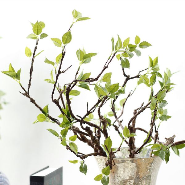 

real touch artificial tree branches with for home decoration artificial greenery diy flower arrange fake plant