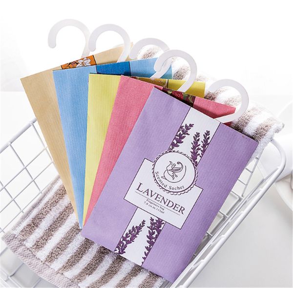 

1pc aromatherapy air fresh refreshing scent bag flower printing 9 kinds smell perfume natural smell incense wardrobe sachet