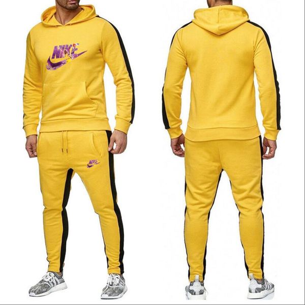 

2020 новый конструктор мужчины женщины марка капюшоном nιke спорта hoodie трениках sportswear вскользь outfit костюм высокого качества hoodi, Gray