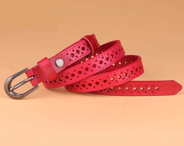 

2016 new woman belt vintage strap dress designer genuine leather belts for women 7 colors, Black;brown