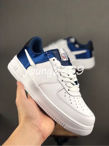 

forces 1 '07 lv8 classic 1s white blue red silk mens women running shoes skate low cut air trainers designer sneakers size 36-45, Black