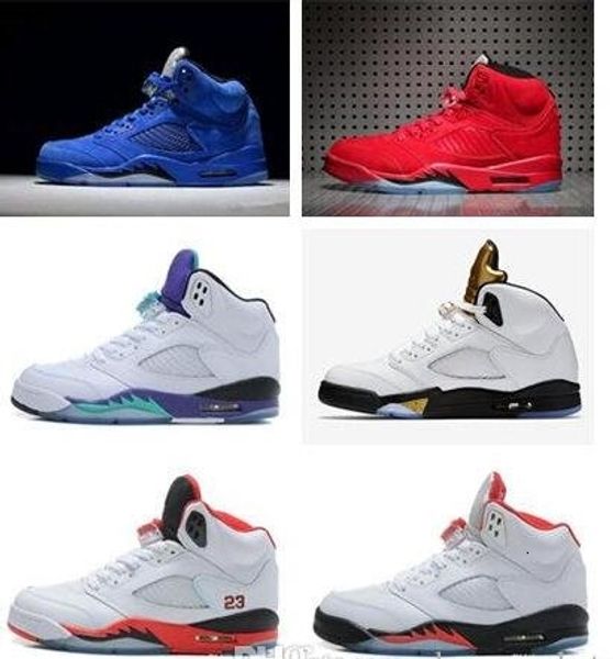 

mens basketball shoes 5 5s v olympic metallic gold white cement man shoes og black metallic red blue shoe sport sneakers