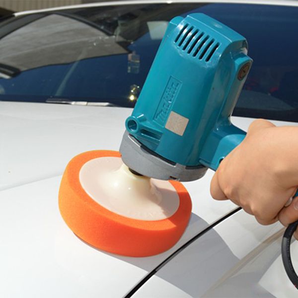 

3-5pcs 6" m14 m16 car wash clean detail polishing sponge buffing waxing orange pad wheel kit car polisher accessories paint care