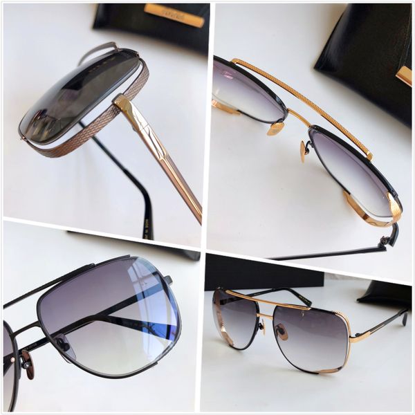 

новые винтажные модные дизайнерские солнцезащитные очки new york designer eyewear pilot half frame стимпанк стиль высокое качество uv400 объ, White;black