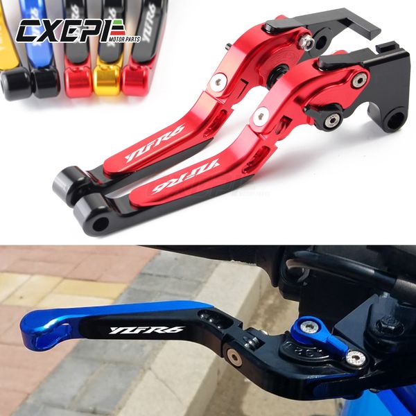

for r6 yzf600 yzf-r6 2005-2016 yzf r6 2017-2019 motorcycle adjustable foldable extendable motorbike brakes clutch levers