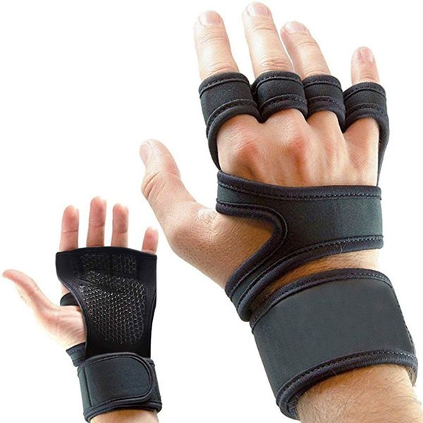 

half finger fitness gloves anti slip gel pad breathable weight lifting glove mtb road bike gloves men women sports