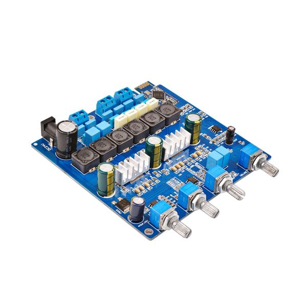 

aiyima mini amplificador bluetooth 2.1 amplifier board tpa3116 50wx2+100w class d audio sound power amplifiers professional amp