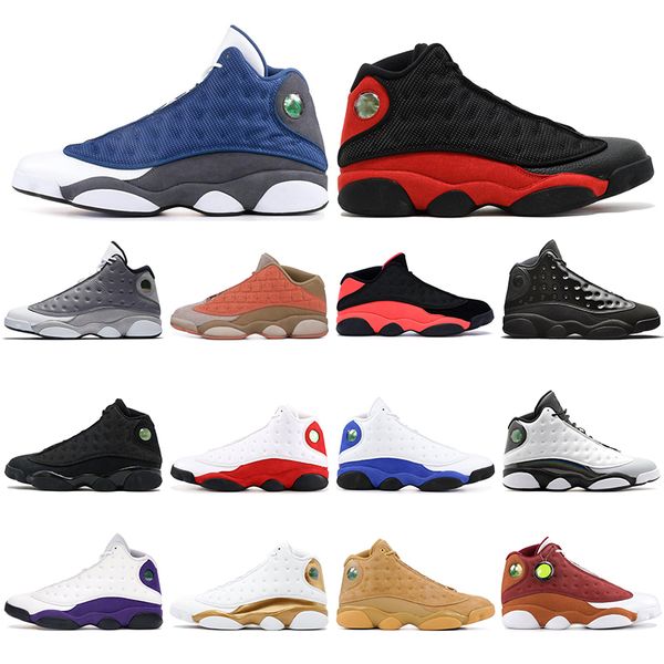 

flint bred 13 13s mens basketball shoes lakers cap and gown atmosphere grey clot sepia stone chicago altitude mens trainers women sneakers