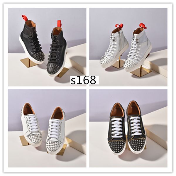 

with box new red bottom spike sock sneaker men women low casual shoes black spike sock shoes luxury donna pull-on outdoor sneaker5