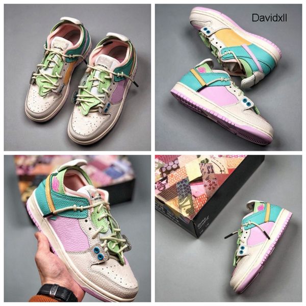 

2020 new dunk sb low pro kiks x ejder bq6817 women sports basketball shoes women sneakers shoes fashion gym running shoes size36-40