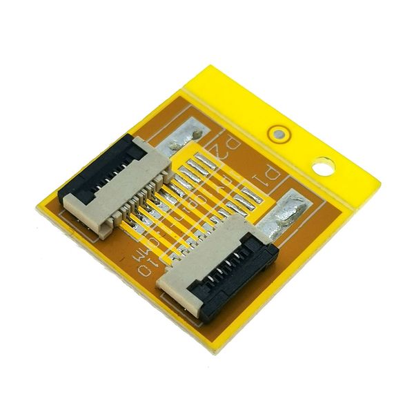 4-polige 1,0-mm-FPC-FFC-Leiterplattensteckverbinder-Adapterplatine, 4P-Flachkabelverlängerung für LCD-Bildschirmschnittstelle