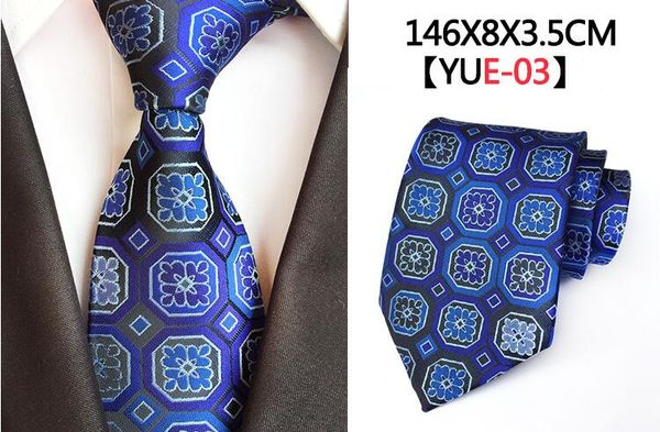 

fashion classic men ties paisley necktie gentleman jacquard necktie handmade wedding ties suit formal silk neckties business tie grid, Blue;purple