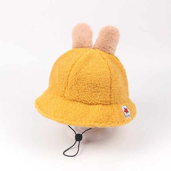 

fashion children cartoon lamb hair warm earmuffs caps hats children cartoon lamb cashmere warm earmuffs fisherman basin cap #15, Blue;gray
