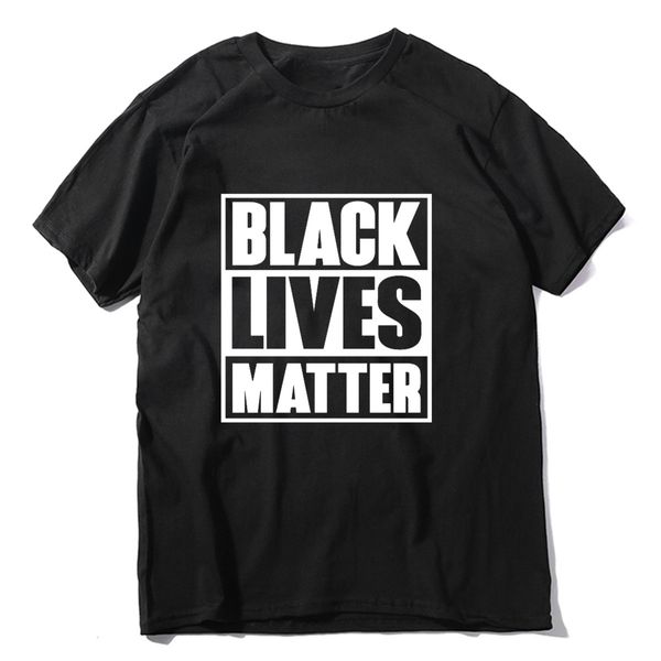 

om t-shirts black lives matter printed t-shirt short sleeve 7 color selected size xs-3xl, White;black
