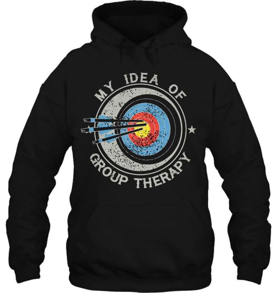

men hoodie archery shirt archery hoodies bowarchey tagless tee women streetwear, Black