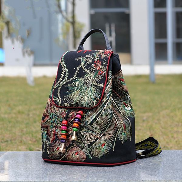 

2019 новый оригинальный национальный ветер вышивка сумка блесток вышивка сумка