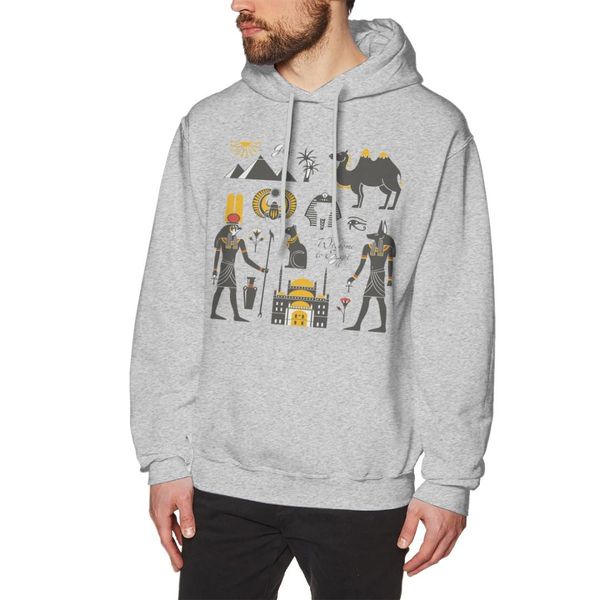 

noisydesigns fashion men hoodies egypt ancient printing 2019 casual sweatshirts boys students hip hop streetwear sudadera hombre, Black