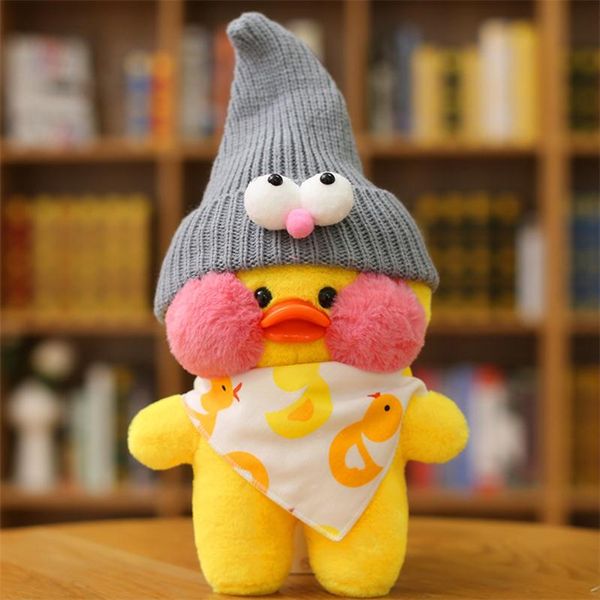 cafe mimi yellow duck plush
